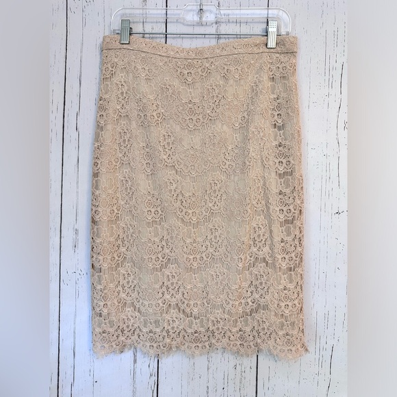 Forever 21 Lace Skirt . Pencil . Size L - Picture 1 of 9